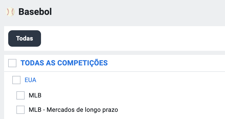 mercati del baseball betano