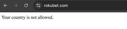 Accesso a Rokubet in Italia