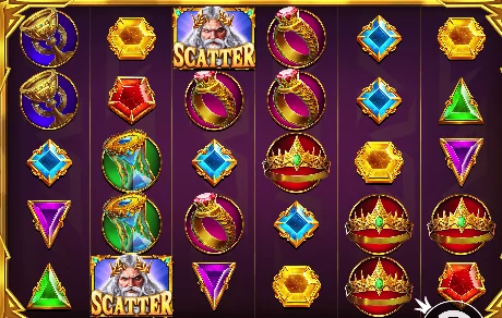 simbolo scatter nelle porte dello slot Olimpo