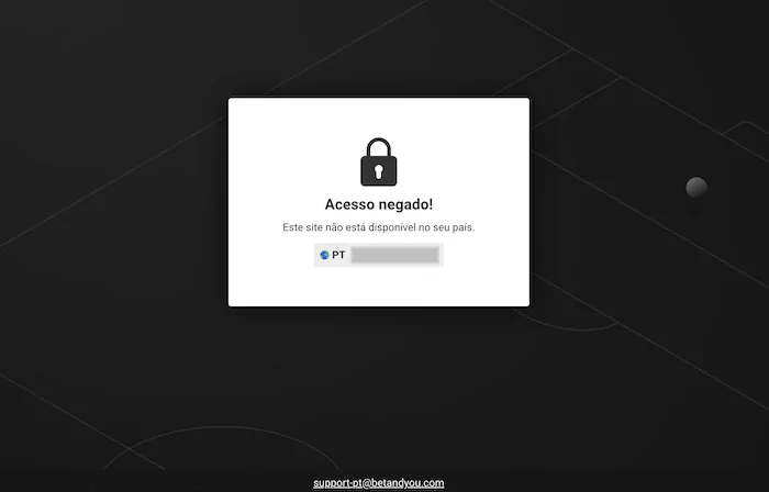 Accesso a BetandYou bloccato